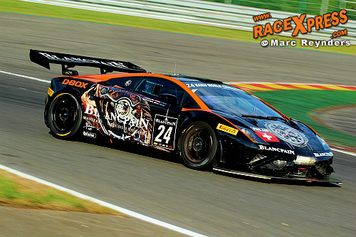24U Spa met Peter Kox: "Gelukkig wist ik de auto uit de muur te houden"